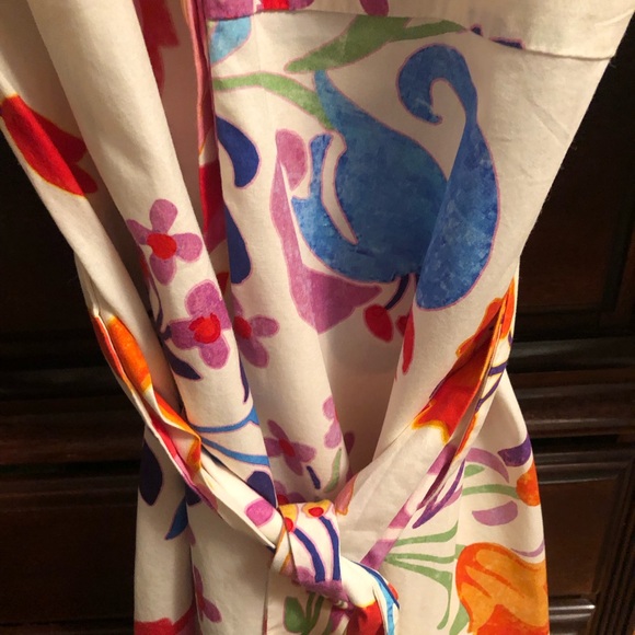 Zara Multicolor Floral Dress - Picture 5 of 6